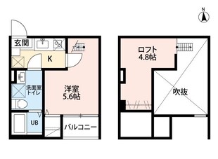 アルクス守山の物件間取画像